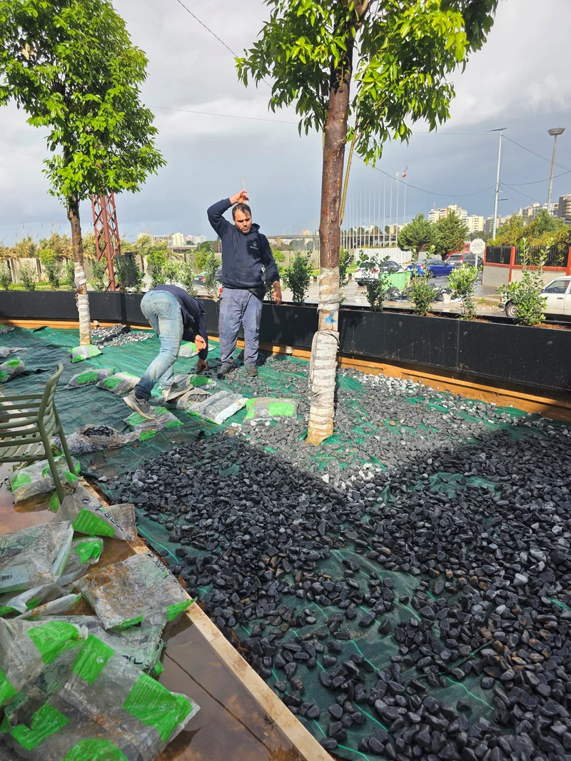 Selection of decorative stone for landscape projects